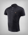 Black polo shirt model 241752