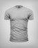 CAMISETA BIE GRIS CON BORDADO Y LOGOTIPO