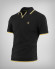 Black polo shirt model 241769