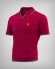 Bordeaux polo shirt model 241769