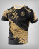 Camiseta deportiva H8S en negro y oro