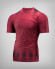 Camiseta deportiva modelo 241770 en color burdeos