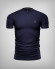 CAMISETA BIE AZUL CON BORDADO Y LOGOTIPO